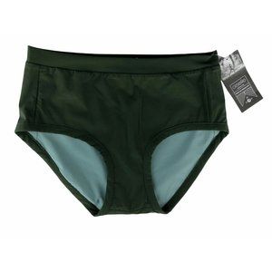 NEW OISELLE Roga Bikini Bottom Swimwear Green 4 S